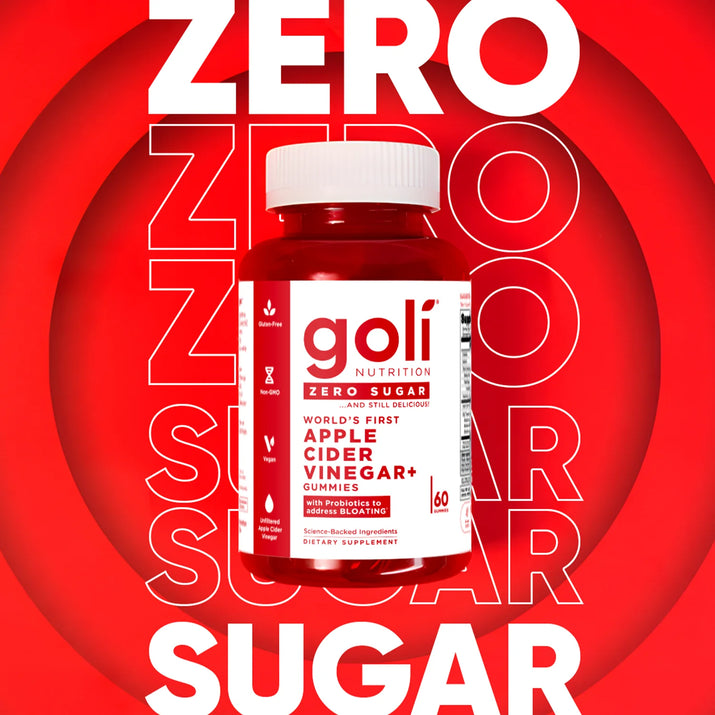 Nutrition Apple Cider Vinegar Zero Sugar Apple Cider Gummies, 60 Count