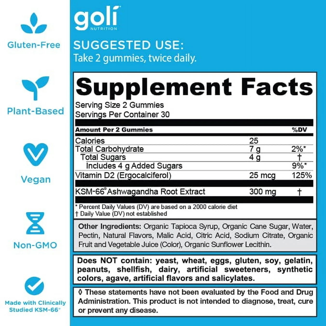 Nutrition Ashwagandha Gummies, Mixed Berry Flavor, 60 Count