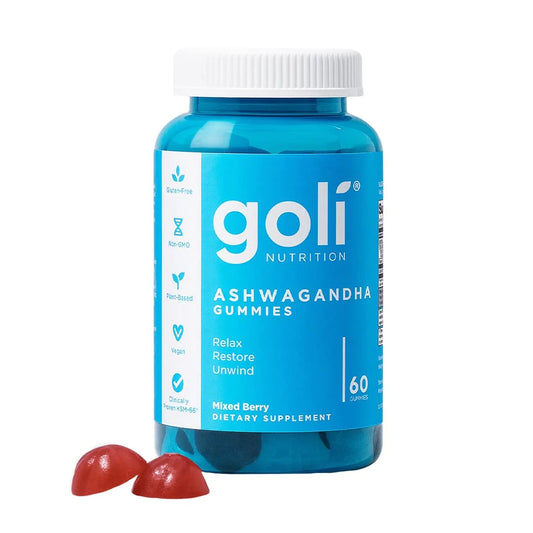 Nutrition Ashwagandha Gummies, Mixed Berry Flavor, 60 Count